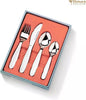 Wilmax Kinderbesteck Set 4-teilig Edelstahl WL-999901/4G