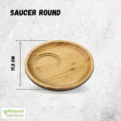 Wilmax Bambus Unterteller, rund, 17,5 cm – WL-771112/A