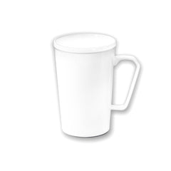 Wilmax Porzellanbecher, 420 ml, Weiß, WL-993089/A