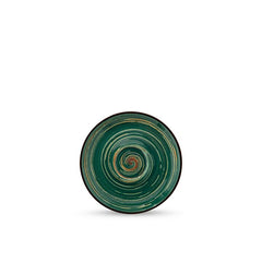Wilmax Untertasse 12 cm Grün Porzellan WL-669534/B
