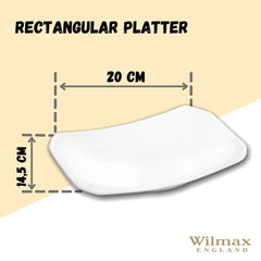 Wilmax Porzellan Servierschale, 25,5 x 15 cm, WL-992651/A