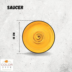 Wilmax Kaffeetassen & Untertassen Set mit 6er Set WL-669435/AB6