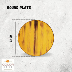 Wilmax Runde Speiseteller 23 cm – Kratzfest & Stilvoll – WL-668413/A3