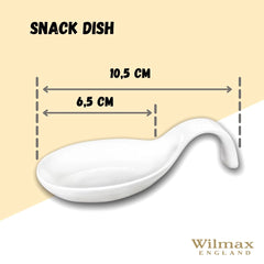 Wilmax Snackschale, 10,5 x 5 cm, Porzellan, WL-992667/A