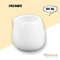 Wilmax Milch- & Sahnekännchen, 100 ml, Einzelstück, WL-995003/A