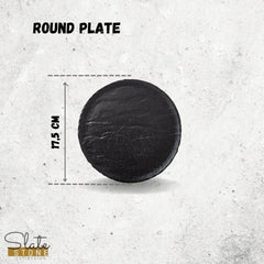 Wilmax SlateStone Teller Schwarz 18 cm WL-661123/A6