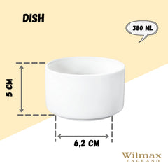 Wilmax Porzellanschale, 380 ml, Einzelstück, WL-992688/A