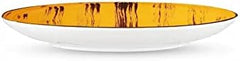Wilmax Teller, 28 cm, Gelb, Porzellan, WL-668416/A