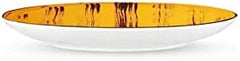 Wilmax Teller, 23 cm, Gelb, Porzellan, WL-668413/A