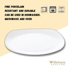 Wilmax Speiseteller 24,5 cm – Teller für elegantes Servieren – WL-991002/A