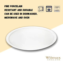 Wilmax England Pizzateller, 35,5 cm, Porzellan, WL-992618/A