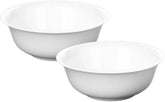 Wilmax Porzellanschalen Set 2er Set Weiß 700ml Ø15cm WL-992004/A2