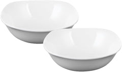 Wilmax Porzellan-Schale 650 ml, Ø 16.5 cm, 2er Set, Weiß WL-992001/A2