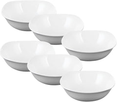 Wilmax Porzellan-Schale 650 ml, Ø 16.5 cm, 6er Set, Weiß WL-992001/A6