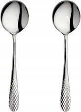 Wilmax Suppenlöffel 18 cm Edelstahl 2er Set WL-999220/2B