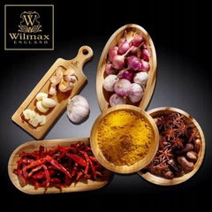 Wilmax England Rechteckiger Bambusteller, 35,5 x 25,5 cm, WL-771175/A