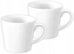 Wilmax Porzellan Tasse, 280 ml, 2er-Set, WL-993101/A2