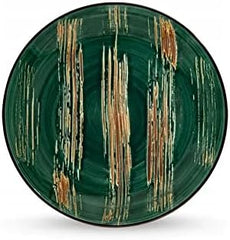 Wilmax Teller, 23 cm, Grün, Porzellan, WL-668513/A