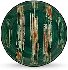 Wilmax Teller, 28 cm, Grün, Porzellan, WL-668516/A