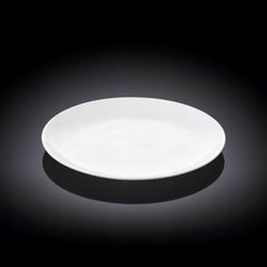 Wilmax Brotteller Weiß | Rollrand Design | Porzellan | Ø 15 cm | WL-991011/A