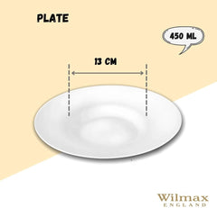 Wilmax Teller 30.5 cm aus Porzellan, oval, vielseitig – WL-991274/A