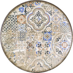 Wilmax Porzellan Dessertteller 17 cm Mehrfarbig Vintage Mosaic WL-671301/A