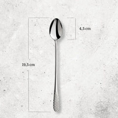 Wilmax Longdrinklöffel Edelstahl 19,5 cm im Blister WL-999221/1B