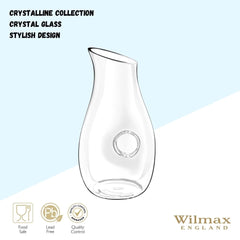 Wilmax Kristall-Glaskrug 750 ml, WL-888339/1C