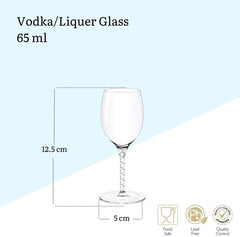 Wilmax Vodka-/Likörgläser 2er-Set 65 ml – WL-888111/2C