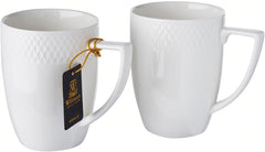 Wilmax - Becher-Set - 2 Stück - 450 ml - Weiß - WL-880119/2C