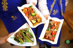 Wilmax Porzellan Servierplatte, 25 x 12 cm, WL-992582/A