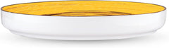 Wilmax Teller Spiral Gelb 28 cm – Elegantes Design für stilvolles Servieren – WL-669420/A