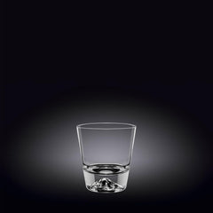 Wilmax Whiskyglas Set aus Kristallglas, 250 ml, 2-teilig – WL-888056/2C