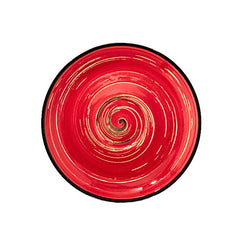 Wilmax Untertasse, 12 cm, ColorBoom Spiral Rot, WL-669234/B