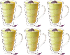 Wilmax Doppelwand-Mug, 300 ml, 6er Set, WL-888424/A6