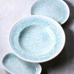 Wilmax Porzellan Coupe Teller 17 cm Mehrfarbig Coral Blue WL-671601/A