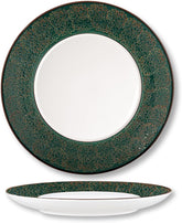 Wilmax Porzellan Teller 25 cm, Grün Splash WL-667514/A