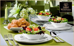 Wilmax Porzellan-Schale 345 ml, Ø 14.5 cm, 6er Set, Weiß WL-992000/A6