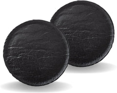 Wilmax Round Platter 30 cm Schwarz, 2 Stück, WL-661128/A2