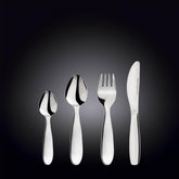 Wilmax Kinderbesteck-Set 4-teilig aus Edelstahl WL-999901/4G