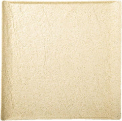 Wilmax Quadratische Sandstein Porzellanteller (3er Set) WL-661305/A3