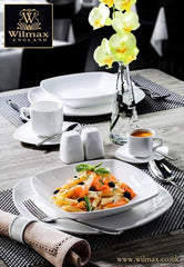 Wilmax Speiseteller, quadratisch, 27 x 27 cm, WL-991221/A