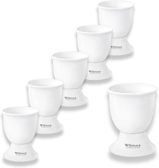 Wilmax Eierbecher aus Porzellan, 6-teiliges Set WL-996127/A6
