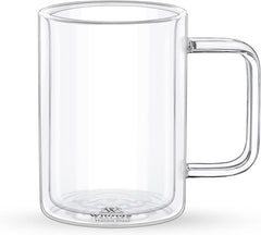 Wilmax Doppelwandige Gläser, 400 ml, 6er Set, WL-888720/A6