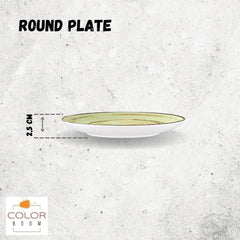 Wilmax Teller, 20 cm, Pistaziengrün, Porzellan, WL-669112/A