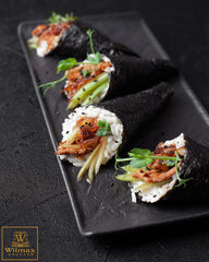 Wilmax Servierplatte SlateStone Porzellan Schwarz 38 x 24,5 cm WL-661111/A