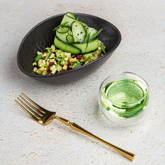 Wilmax Ovale Schüssel 6er Set aus Porzellan, Wilmax SlateStone WL-661118/A6