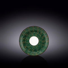 Wilmax Untertasse Porzellan 15 cm grün WL-667536/B