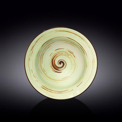 Wilmax Porzellan-Tiefer Teller 25.5 cm, Pistazie, 350 ml WL-669127/A