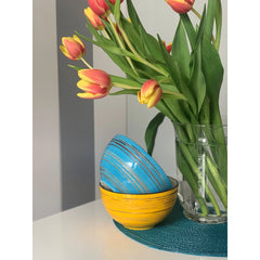 Wilmax Schale 600 ml Gelb Porzellan WL-669430/A